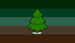 pinegender pride flag